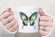 Floral Butterfly Png Bundle Butterfl, an Illustration by Sublimation Artist (Thumbnail 5 of 6)