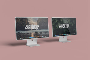 IMac Desktop Mockup