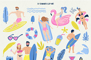 Good Vibes Summer Set, a Person Illustration by Bosotochka♥Art (Thumbnail 2 of 8)