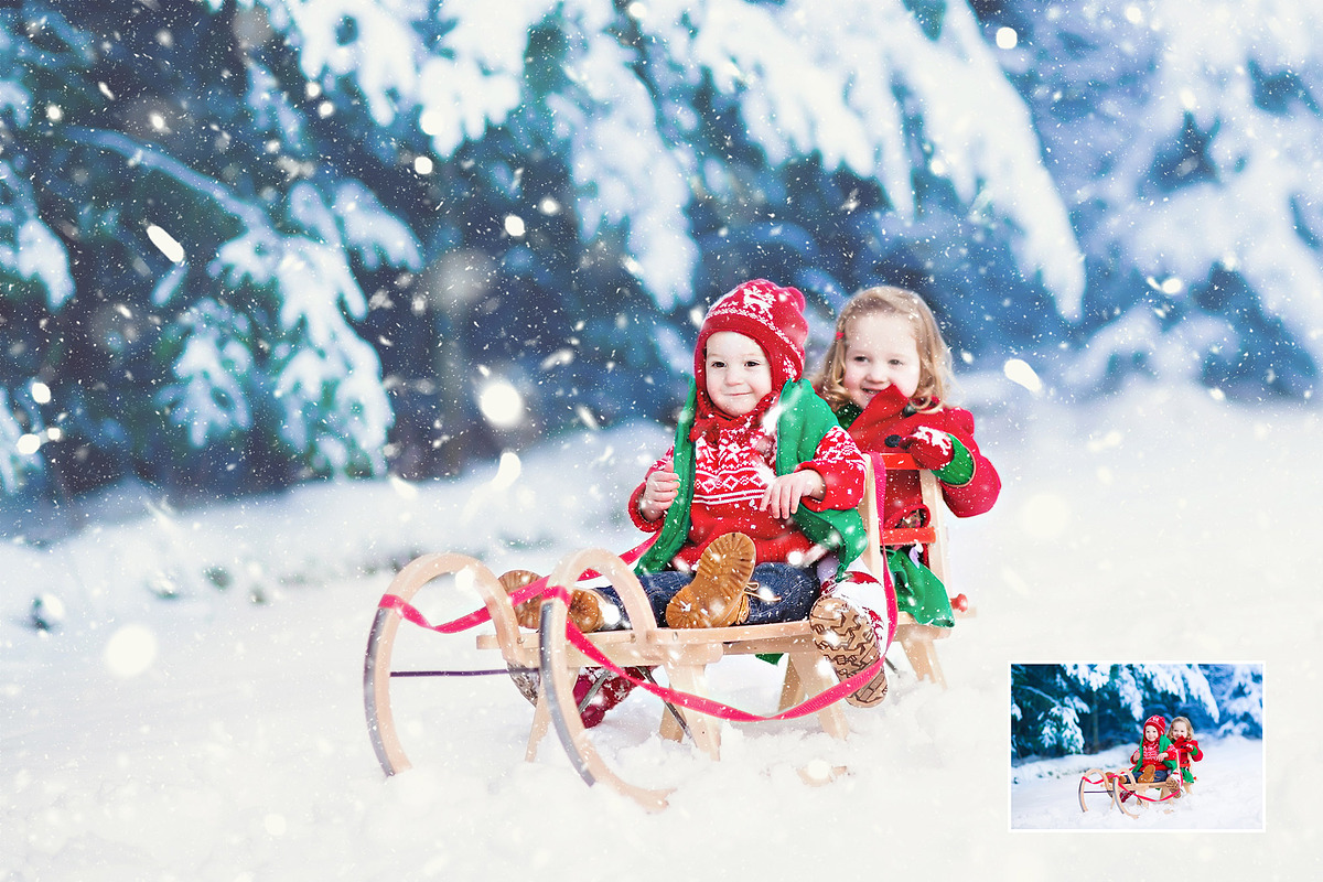 Let It Snow! Photoshop Action, an Action Add-On by Uplift Actions (Photo 11 of 14)