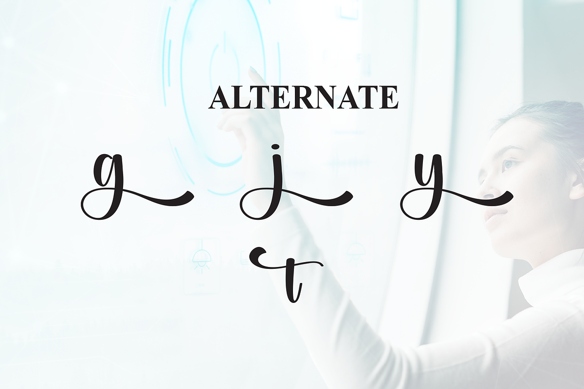 Digital | Script Font, a Handwritten Font by Scratchones (Photo 8 of 9)