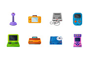 Video Games Illustration Set, a Templates & Theme by studiogstock (Thumbnail 1 of 3)