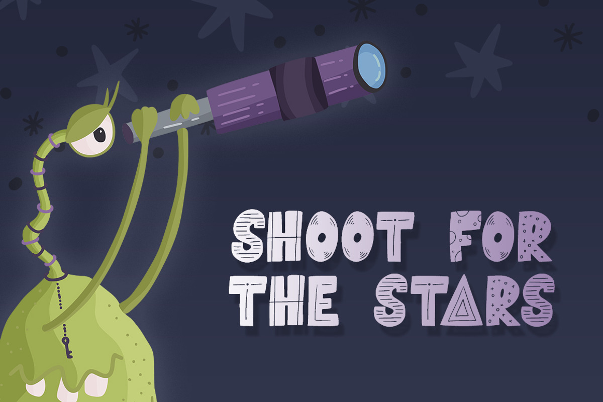 Frightful Font preview 4