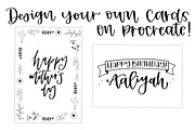 Procreate Card Maker Stamp Set, a Brush Add-On by Blue Strawberry Studio (Thumbnail 2 of 4)