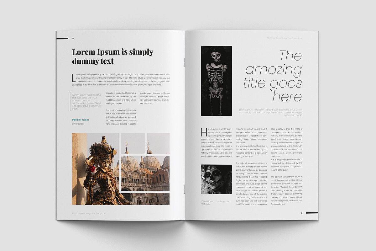 Fantasy Magazine Template, a Magazine Template by Amit Debnath (Photo 13 of 15)