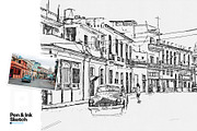 Pen and Ink Sketch Photoshop Action, an Action Add-On by Shovajit (Thumbnail 13 of 17)