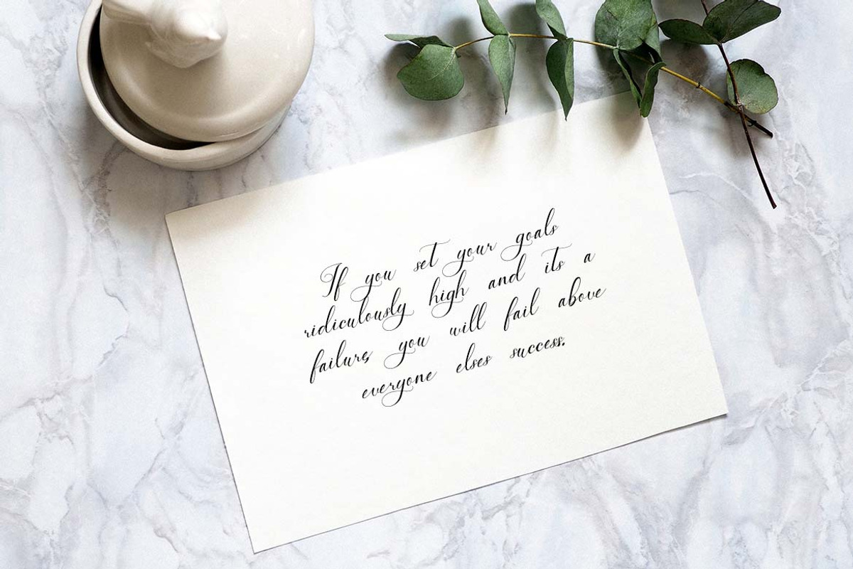 Symphony Romance Calligraphy Font, a Handwritten Font by UICreative (Photo 8 of 13)