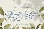 The Virnature Nature Script, a Script Font by alit design (Thumbnail 18 of 18)