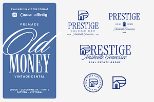 Prestige Real Estate Old Money Logo