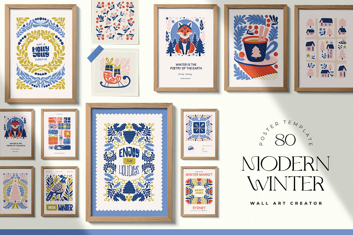 Modern Art | Bundle | 800 Posters, an Object Graphic by Leleka.Store (Photo 13 of 50)