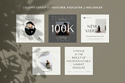 Influencer Instagram Pack | PS CANVA, a Social Media Template by Visuel Colonie® (Thumbnail 7 of 18)
