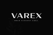 Varex Bold Elegant Sans Serif Font, a Sans Serif Font by Ebad Designs (Thumbnail 1 of 10)