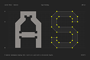 Lecron Mono, a Sans Serif Font by Sunny Side Type (Thumbnail 3 of 13)