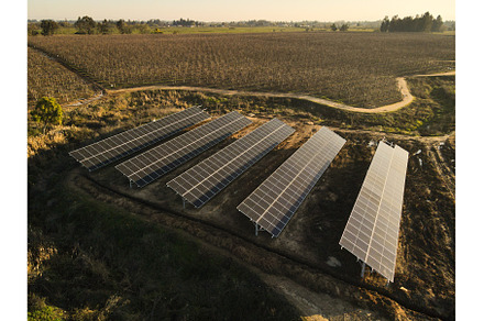 Aerial view of solar power plant, an Industrial Photo by LARISA BLINOVA
