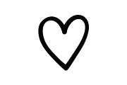 Hand Drawn Heart Doodle Vector Bundl, an Illustration by Creativeshirt (Thumbnail 28 of 48)