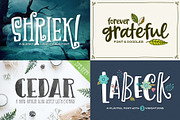 Sweet Dreams Font Bundle, a Sans Serif Font by Denise Chandler (Thumbnail 4 of 19)