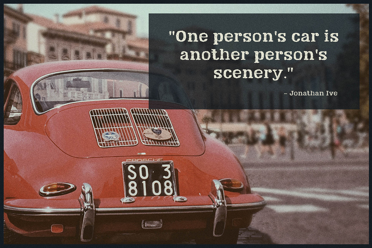 Docket Distressed Typewriter, a Slab Serif Font by Parker Creative (Photo 8 of 11)