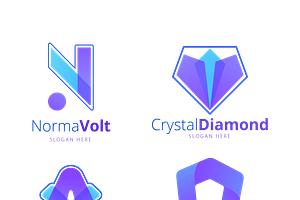 4 Modern Logo For Apps