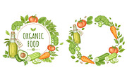 Organic Food and Eco Grocery Kit, a Food Illustration by Artspace (Thumbnail 4 of 11)