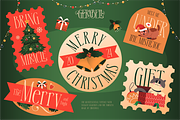 Gerabell - Condensed Christmas Serif, a Serif Font by Burntilldead (Thumbnail 7 of 12)
