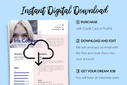 Modern Resume Template / CV - Iris, a Resume Template by Templates Design Co. (Thumbnail 14 of 17)