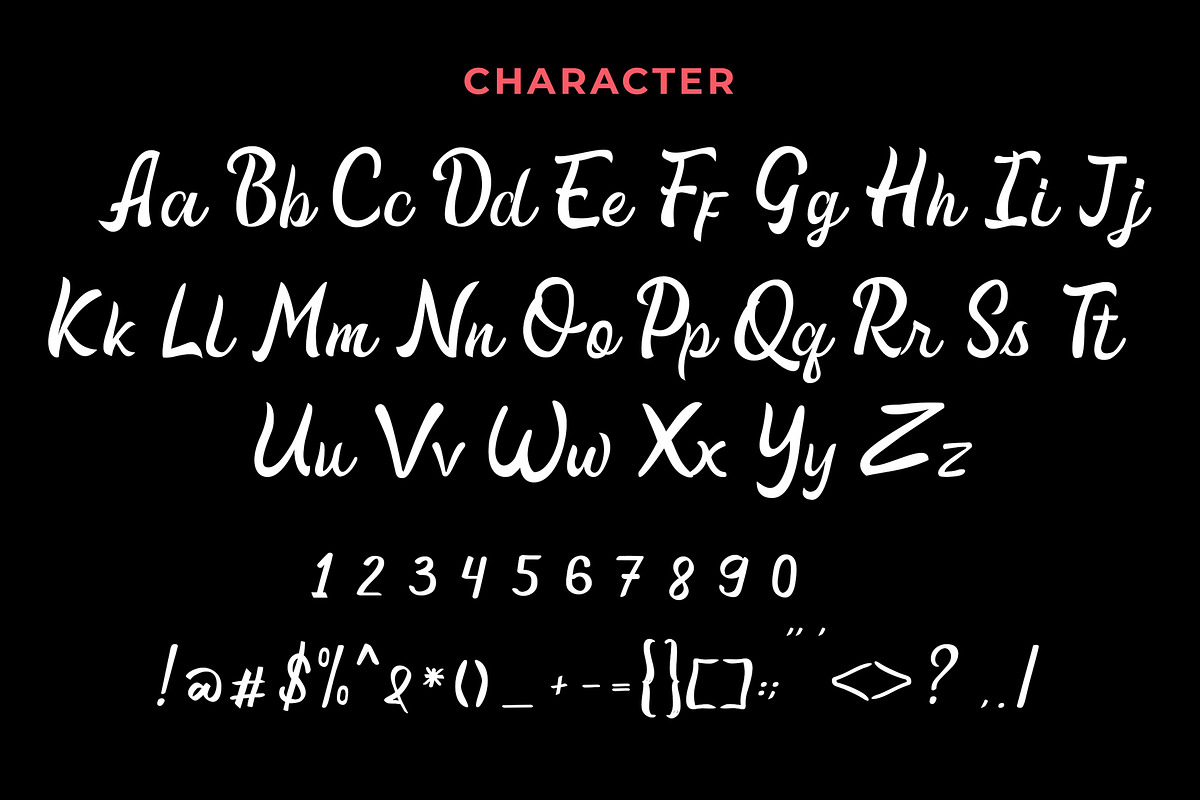 Sunday Night Handwritten Script Font preview 6