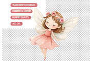 Woodland Fairy Clipart Bundle, an Illustration by TatiMockup (Thumbnail 6 of 6)
