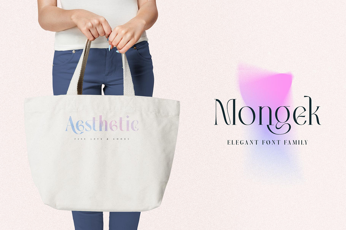 Mongek Typeface, a Sans Serif Font by alit design (Photo 7 of 16)