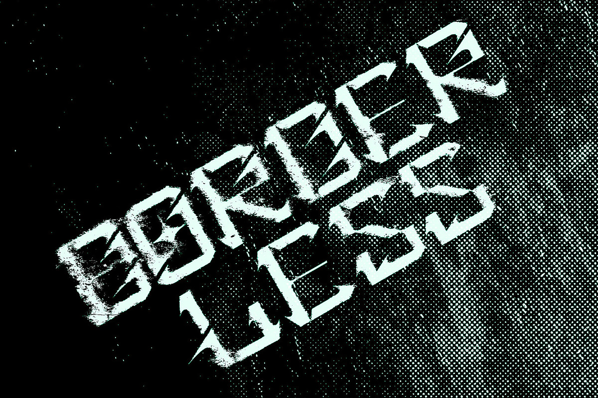 Font Borderless, a Font by Ohsocool Studio (Photo 6 of 6)