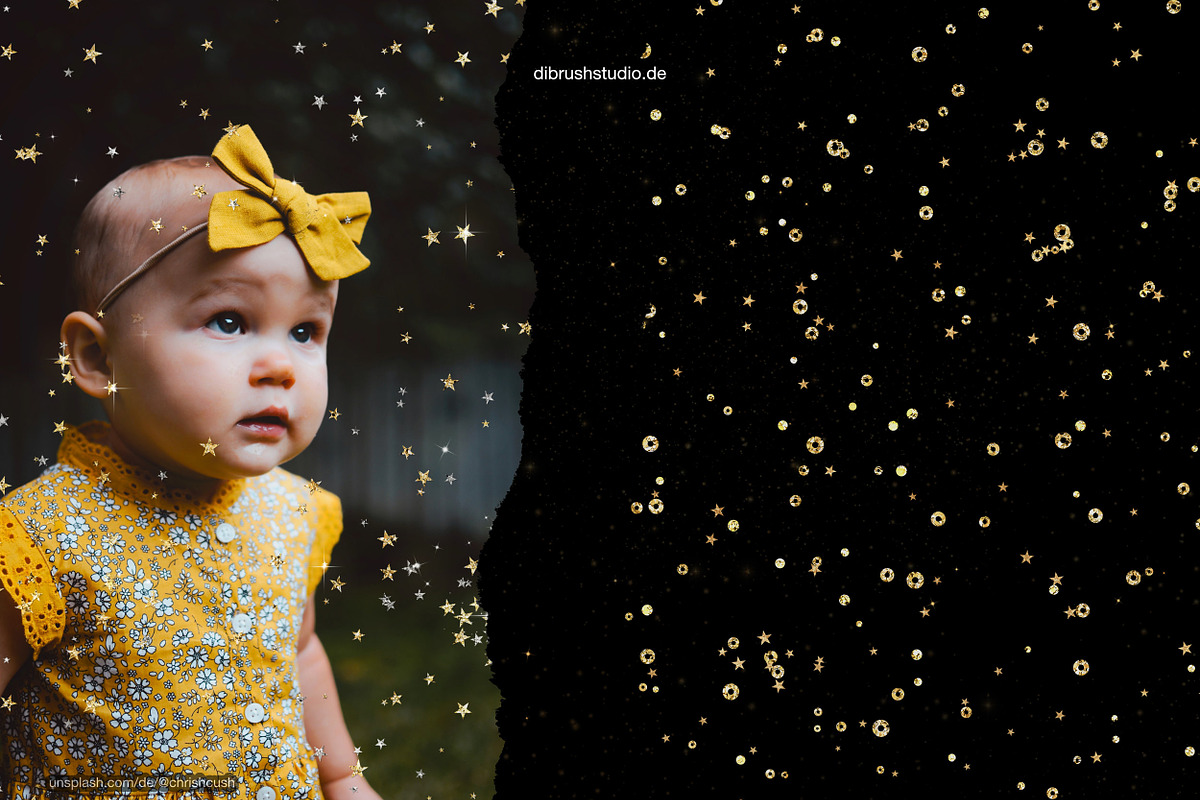 Star Night Seamless Overlay Pattern, a Pattern Graphic by DiBrush Studio (Photo 3 of 8)