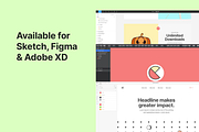 Bright Kit Web Layouts, an UI Kit Template by Fabrx Design (Thumbnail 5 of 5)