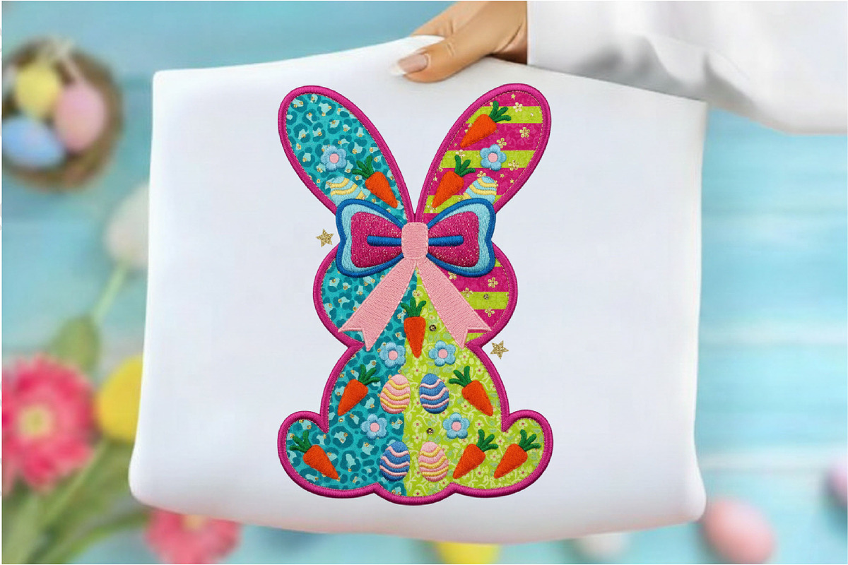Easter Bunny Faux Yarn Png,Happy, an Illustration by Designking (Photo 1 of 6)