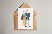 Senior couples in love set, a Person Illustration by Good Studio (Thumbnail 6 of 7)