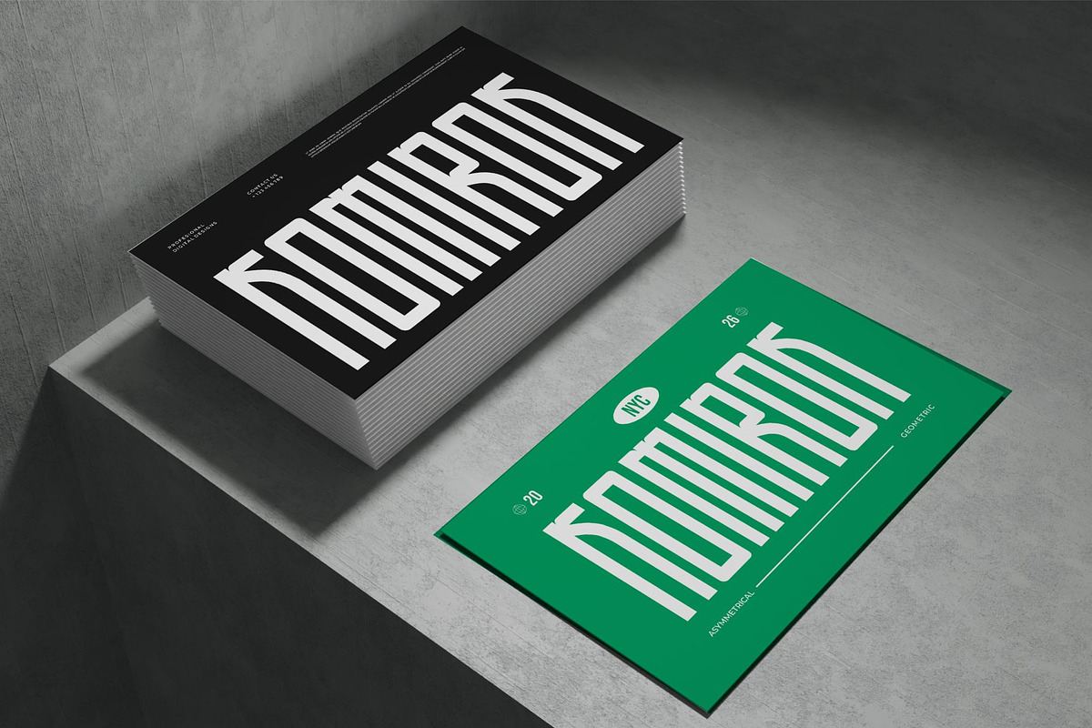Aminoke || Modern Condensed Dosplay, a Sans Serif Font by Ermedia Studio (Photo 5 of 10)