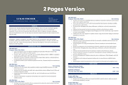 ATS CV / Resume Template, a Resume Template by Anjum Ilyas (Thumbnail 3 of 7)