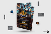 Halloween Costume Contest Bundle, a Flyer Template by Aam360 (Thumbnail 6 of 9)