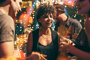 Party Mood Bokeh Ps Overlays preview 6