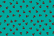 9 Seamless cherry pattern swatches, a Pattern Graphic by Salty Lunch (Thumbnail 6 of 10)
