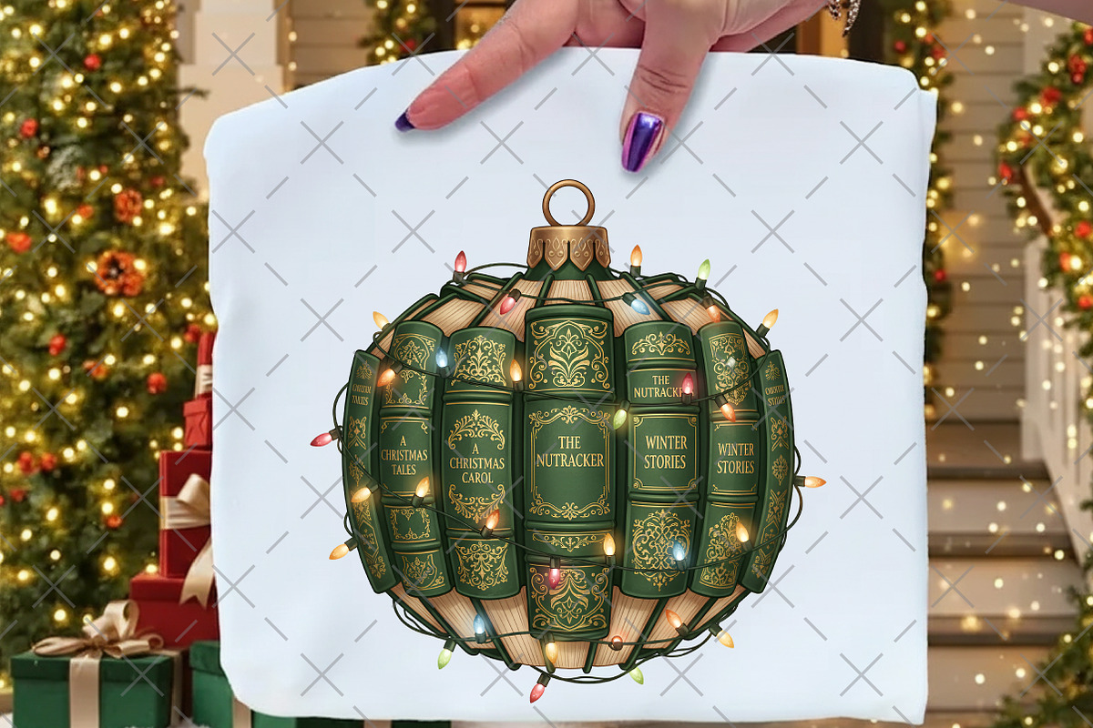 Christmas Ornament Book PNG, an Illustration by Craft Nest (Photo 2 of 6)