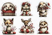 Whimsical Easter Animals Clipart, an Illustration by Craft Nest (Thumbnail 4 of 11)
