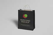 Paper Bag Mockup, a Packaging Mockup by Tahtagraphic (Thumbnail 3 of 4)