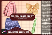 Tartan Brush NHD 01, a Brushes & More by Nan'Heidi (Thumbnail 1 of 4)