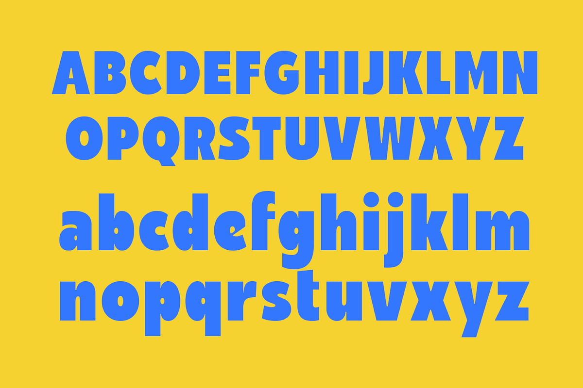 Richocet Bold Font, a Sans Serif Font by Glyphminds Studios (Photo 6 of 7)