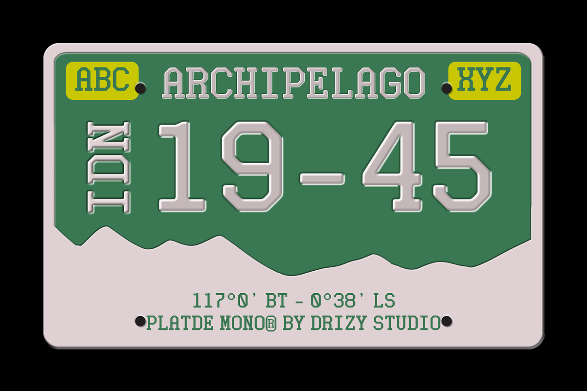 Platde - Vintage Mono Slab Font, a Sans Serif Font by Drizy (Photo 8 of 10)