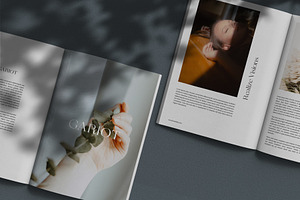 Gariot Magazine Photoshop Mockups