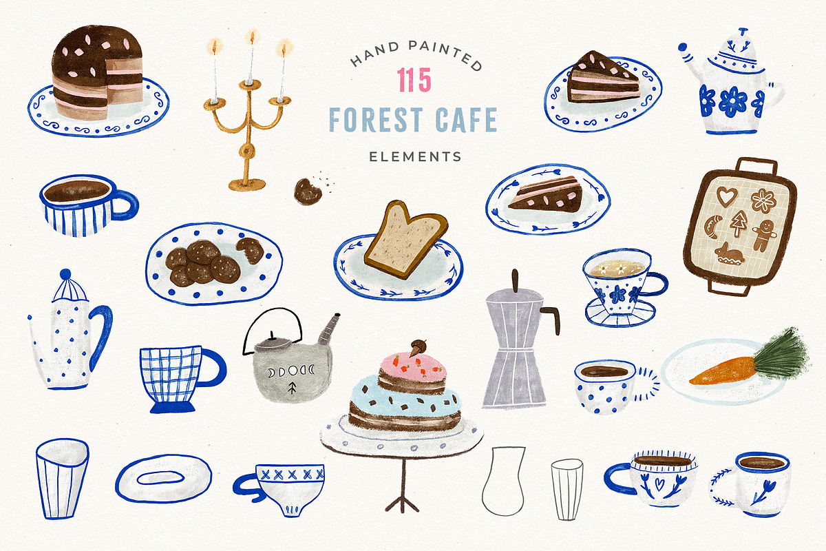 FOREST CAFE, an Animal Illustration by Oksana Stepova (Photo 9 of 16)