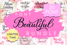 Beautiful Font Bundle
