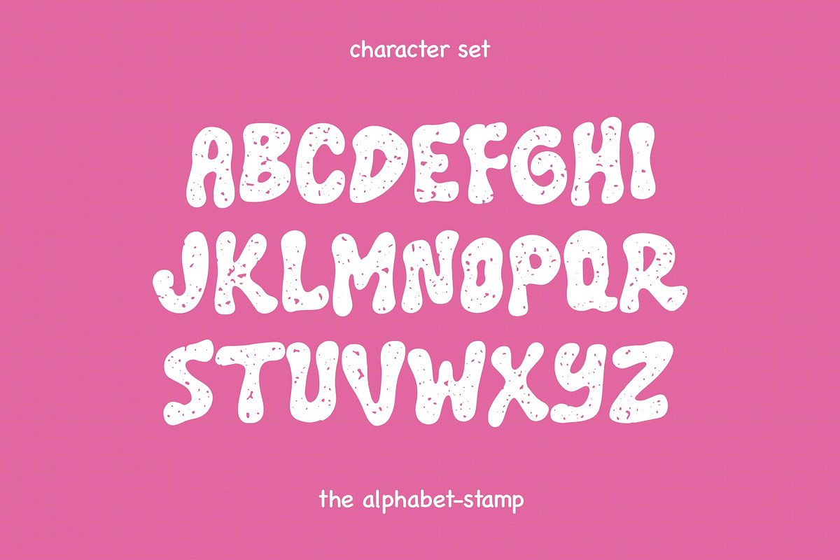 Purple Saturday Font - Groovy Font, a Handwritten Font by ariodsgn (Photo 3 of 7)