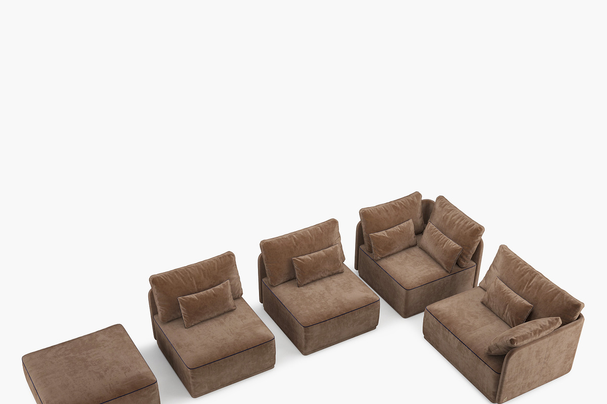 sofa SMANIA Beverly, a Furniture 3D Model by Alartimodels (Photo 8 of 13)