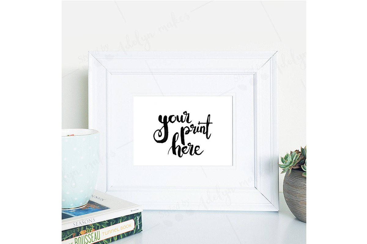 Styled frame mockup - coffee table 2, a Print Template by Styled by Adelyn makes